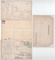 Szolnok, Kossuth tér, főgimnázium, kaszinó, Jász-Nagykun-Szolnok vármegye térképe - 4 db régi képesl...