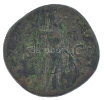 Római Birodalom / Róma / Marcus Aurelius (Antoninus Pius alatt) 145. Sestertius (24,52g) T:F Roman E...