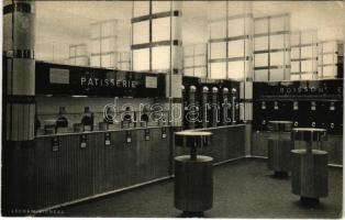 Paris, Presto Bar Automatique Restaurant. Boulevard des Italiens 14 / automatic restaurant, interior (EK)