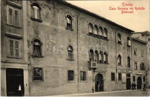 Trento, Trient (Südtirol); Casa Geromia via Rodolfo Belenzani / street view, shops