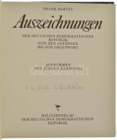 Frank Bartel: Auszeichnungen der Deutschen Demokratischen Republik von den anfängen bis zur gegenwar...
