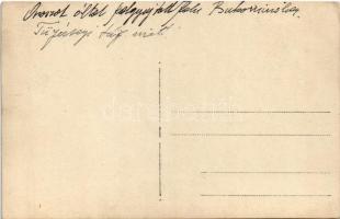 Bukovina, Bucovina, Bukowina; Oroszok által felgyújtott falu / WWI village burned down by the Russia...