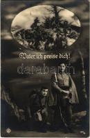 1915 Vater, ich preise dich! / WWI Austro-Hungarian K.u.K. military, soldiers (EK)