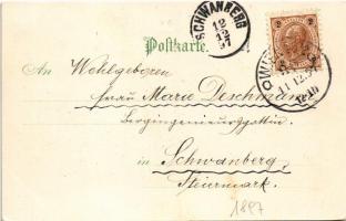 1897 (Vorläufer!) Wien, Vienna, Bécs; Maria Theresia Denkmal, K.K. Hofburg am Michaelerplatz / monum...