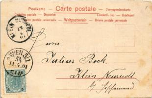 1901 Wien, Vienna, Bécs; Dominikanerkirche / church. Art Nouveau (EK)