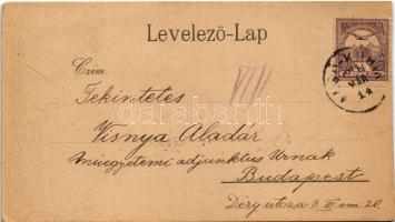 1901 Árvaváralja, Árva-Váralja, Oravsky Podzámok; Árva vára, Alsókubin, híd. Hirschfeld Adolf kiadás...