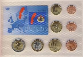 Svédország 2006. 1c,2c,5c,10c,20c,50c,1&#8364;,2&#8364; próbaveretek, kereskedői szettben T:...