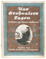 Hosemann, Theodor: Aus Grossvaters Tagen. Die gute alte Zeit in 60 Bildern von - - . Eingeleitet von Franz Weinitz. Stuttgart, 1922, Julius Hoffmann, 64 p. Egészoldalas fekete-fehér képekkel illusztrálva. Német nyelven. Kiadói kartonált papírkötés, sérült gerinccel.