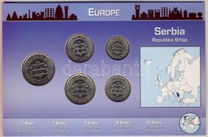 Szerbia 2003. 1D-20D 5klf db, bemutató szettben T:1