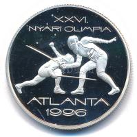 1995. 1000Ft Ag "XXVI. Nyári Olimpia - Atlanta - Vívás" T:PP kis fo. Adamo EM143