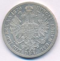 Ausztria 1879. 1Fl Ag "Ferenc József" T:VF Austria 1879. 1 Florin Ag "Franz Joseph&qu...