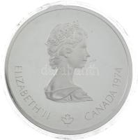 Kanada 1974. 10D Ag "Montreali Olimpia - Zeusz temploma" kapszulában T:PP
Canada 1974. 10...