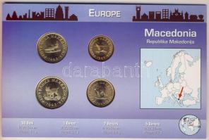 Makedónia 1993. 50d-5D 4klf db, bemutató szettben T:1