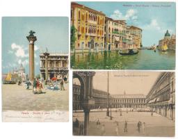 64 db RÉGI olasz város képeslap vegyes minőségben / 64 pre-1945 Italian town-view postcards in mixed...