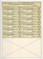 Budapest 1936. "Royal Nagyszálloda Részvénytársaság" 10 részvénye egyben, összesen 500P-rő...