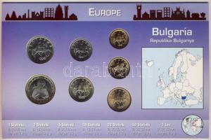 Bulgária 1999-2000. 1St-1L 7klf db, bemutató szettben T:1