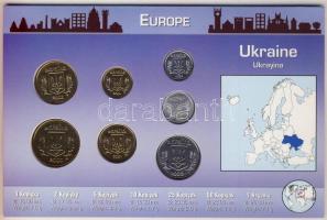 Ukrajna 1992-2003. 1k-1H 7klf db, bemutató szettben T:1