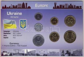 Ukrajna 1992-2003. 1k-1H 7klf db, bemutató szettben T:1