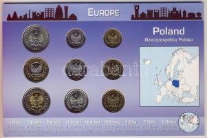 Lengyelország 1992-2006. 1Gr-5ZL 9klf db, bemutató szettben T:1