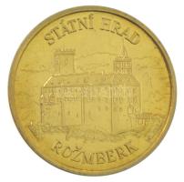 Csehország DN "Petr Vok Rožmberk / Rožmberk vára" bronz emlékérem (30mm) T:UNC Czech Republic ND "Petr Vok Rožmberk / Státni hrad Rožmberk" bronze medallion (30mm) C:UNC