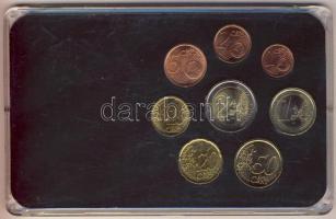 Olaszország 2002-2006. 1c-2€ 8klf db, benne 2€ alkalmi veret "Téli olimpia&...
