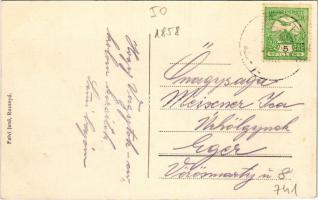 Krasznahorkaváralja, Krásnohorské Podhradie (Rozsnyó, Roznava); Andrássy mauzóleum. Falvi Jenő kiadá...