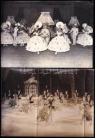 Bécsi jégrevü, 7 db sajtófotó, többségük pecséttel jelzett (Pressefoto Franz Fink, Wien), vegyes áll...