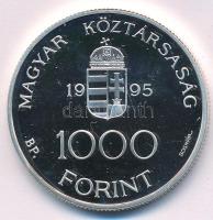 1995. 1000Ft Ag "Integráció az EU-ba - ECU" kapszulában T:PP Adamo EM145