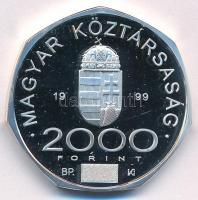 1999. 2000Ft Ag "A 2000. évforduló" kapszulában T:PP Adamo EM163