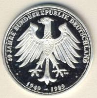 Németország DN "Thomas Mann halála" Ag 20,4g emlékérem T:PP