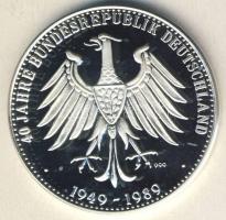 NSZK DN "Varsói szerződés" Ag 20,4g emlékérem T:PP