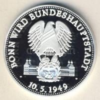 NSZK DN "Bonn szövetségi főváros" Ag 20,4g emlékérem T:PP
