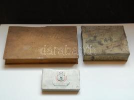3db régi Pest, Schmidt Viktor és Sphinx, egyiptomi szivarkás doboz