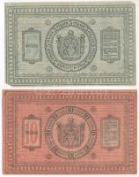 Oroszország / Polgárháború / Szibéria és Urál / Ideiglenes Szibériai Igazgatás 1918. 5R + 10R T:F
R...