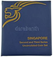 Szingapúr 2013. 5c-1$ (10xklf) forgalmi sor díszcsomagolásban T:1
Singapore 2013. 5 Cents - 1 Dolla...