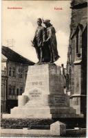 Kassa, Kosice; Honvéd szobor / military heroes statue