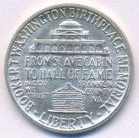 Amerikai Egyesült Államok 1946. 1/2$ Ag "Booker T. Washington" T:AU,XF USA 1946. 1/2 Dolla...