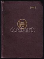 1947 Orvosi zsebkönyv, Magyar Pharma Gyógyáru Rt., benne a cég gyógyszerkészítményeinek leírásával, ...