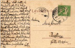 1908 Marosvásárhely, Targu Mures; Fő tér, Fonciere pesti biztosító intézet főügynöksége, üzletek, pi...