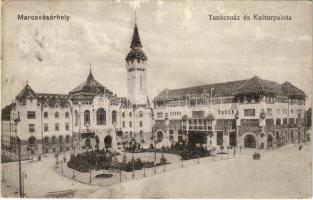 1915 Marosvásárhely, Targu Mures; Tanácsház (városháza) és kultúrpalota. Porjes S. Sándor kiadása / town hall, palace of culture (felületi sérülés / surface damage)