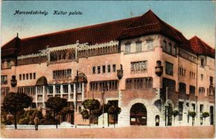 1916 Marosvásárhely, Targu Mures; Kultúrpalota. Révész Béla kiadása / Palace of Culture (EB)