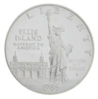 Amerikai Egyesült Államok 1986S 1$ Ag "Szabadság-szobor" kapszulában T:PP USA 1986S 1 Doll...