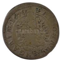 1670K-B 6kr Ag "I. Lipót" Körmöcbánya (2,84g) T:VF,F patina Hungary 1670K-B 6 Kreuzer Ag &...