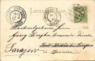 1902 Déva, vár, városi kisdedóvó, óvoda. Hirsch Adolf kiadása / castle, nursery (EK)