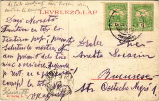 1909 Brassó, Kronstadt, Brasov; Noa nyaraló vasútállomás / Station Noa / railway station in Noua (EK...