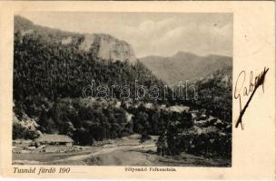 1904 Tusnád, Sólyomkő. Adler Alfréd fényképész / Piatra Soimilor / Falkenstein