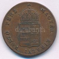 1848. 1kr Cu T:XF ph, patina Adamo B1