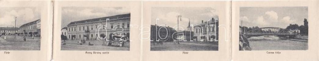 1911 Hátszeg, Hateg; Főtér a díszkúttal, üzletek, piac. Mester János kiadása W.L. Bp. 1911-13. lepor...