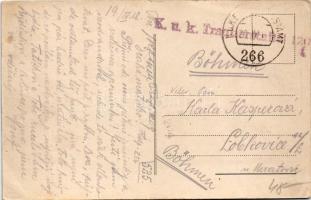 1918 Csíkszépvíz, Szépvíz, Frumoasa; Római katolikus templom / Catholic church + "K.u.K. Tragti...