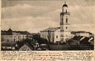 1901 Mezőtúr, látkép. Kiadja Gettler Ignácz (fa)